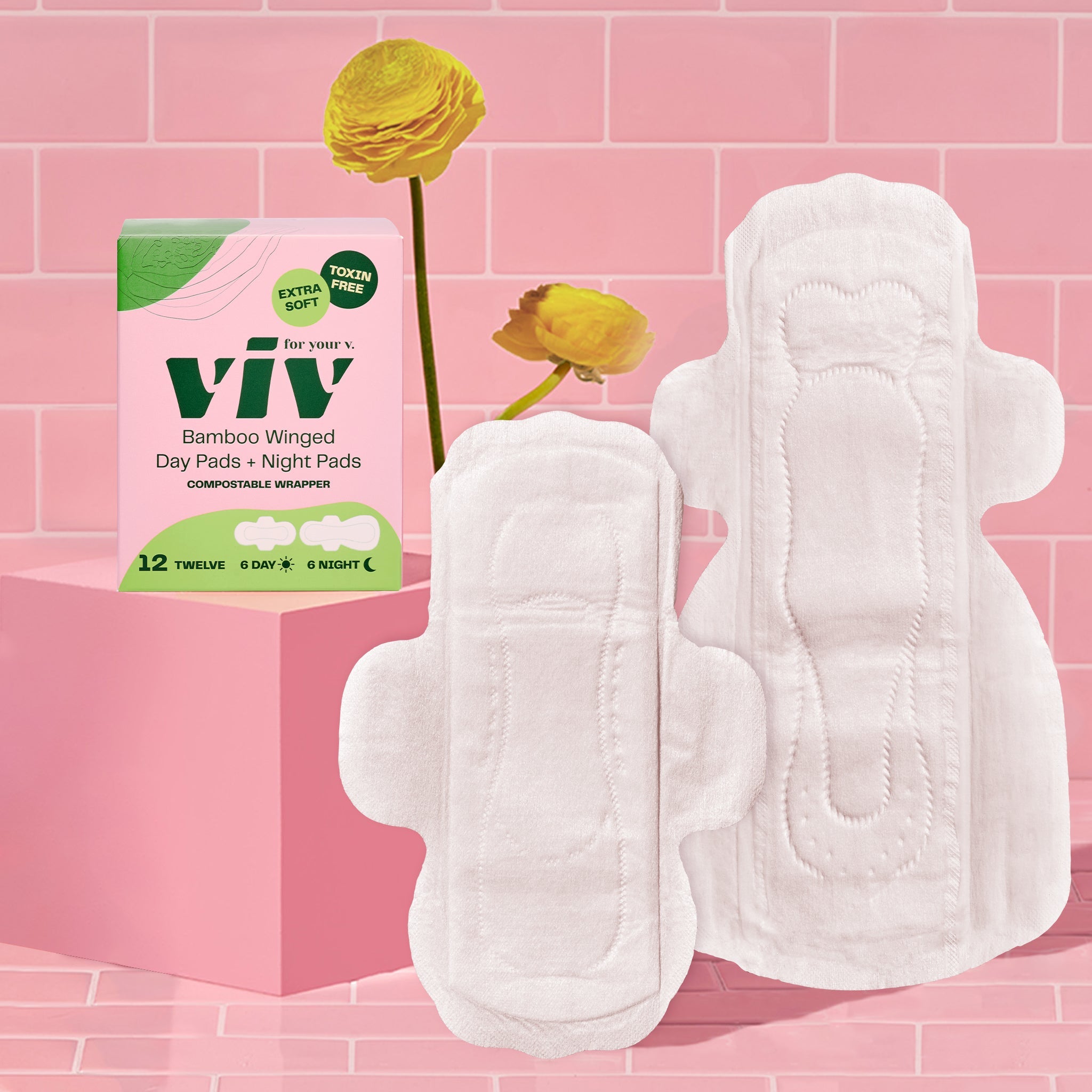 Winged Bamboo Pads