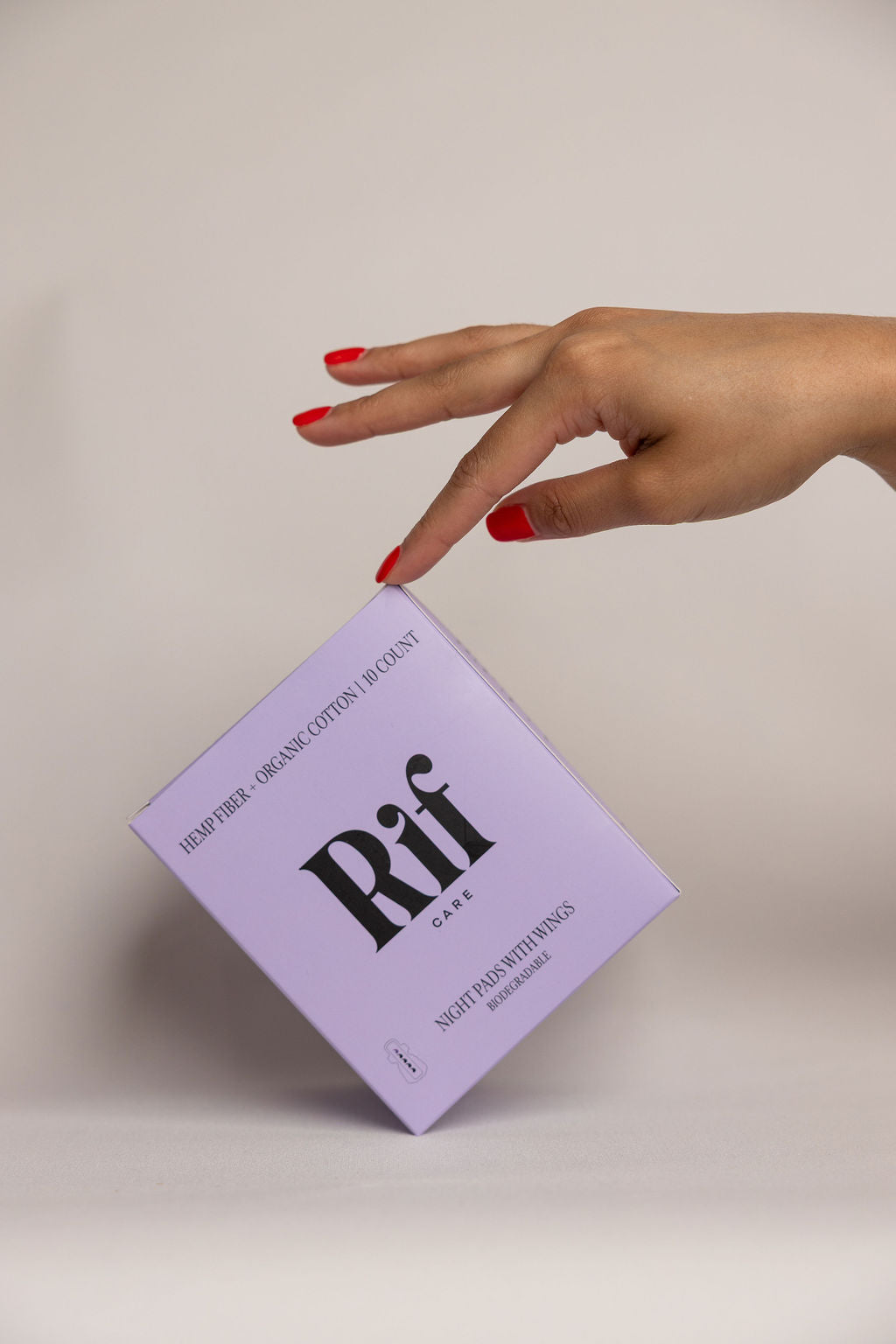 Organic Night Pads with Wings (Long)